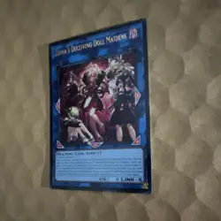 Yugioh Zenna's Deceiving Doll Maidens Link/Effect LINK-5 ATK 0 English Konami - Image 3