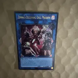 Yugioh Zenna's Deceiving Doll Maidens Link/Effect LINK-5 ATK 0 English Konami - Image 5