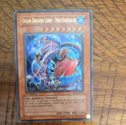 Yu-Gi-Oh! - Ocean Dragon Lord - Neo-Daedalus 2005 SD4-EN001 UR 1st Edition - Image 1