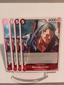Benn.Beckman OP16-012 R x4 The Time of Battle One Piece - Image 1