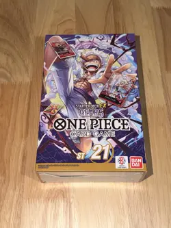 AUTHENTIC ONE PIECE TCG GEAR 5 STARTER DECK EX 21 (ST-21) FACTORY SEALED ENGLISH - Image 1