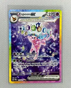 Espeon ex 155/131 Special Illustration Rare Pokemon Prismatic Evolutions - Image 1