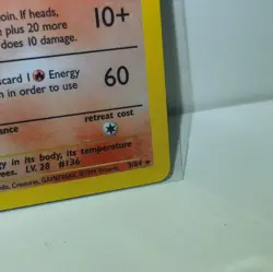 Wizards of the Coast Pokemon TCG Flareon 3/64 Jungle Holo Rare Unlimited - Image 5