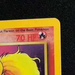 Pokemon TCG Flareon Jungle 3/64 Holo Unlimited Holo Rare Vintage WOTC MP - Image 5