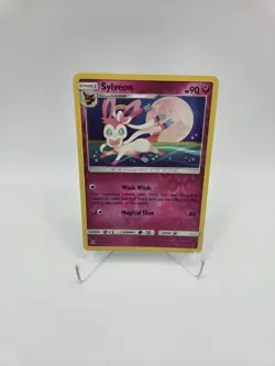 Pokemon TCG Sylveon Reverse Holo Card 87/131 Sm-Forbidden Light - Image 1
