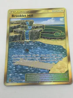 Brooklet Hill SV88/SV94 Hidden Fates Shiny Vault Holo Pokemon Card NM - Image 1