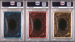 2024 YU-GI-OH! STAINLESS STEEL EGYPTIAN GOD CARDS SEQUENTIAL PSA 10 - Image 2