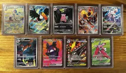 Illustration Rare And Full Art Pokemon Card Lot - Image 1