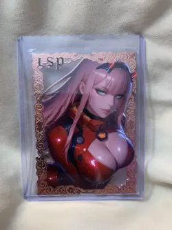 Zero Two Goddess Story Metal Card Serialized 157/200 - Image 1