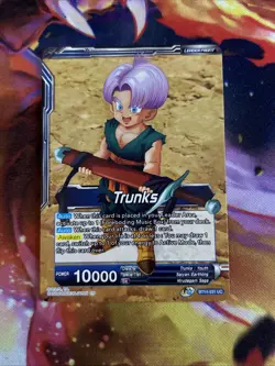 Trunks the Hero's Successor PRERELEASE Foil Dragon Ball Super Card Game | NM - Image 2