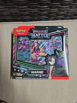 Pokemon Rival Battle Deck Marnie's Morpeko SVP 206 Black Star Promo Box - Image 1