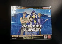 DIGIMON CARD GAME: Hackers' Slumber Booster Box BT23 English Version Sealed - Image 1