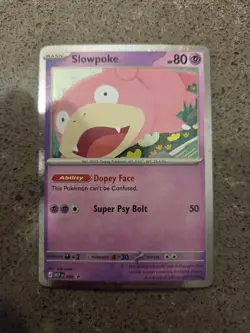 Slowpoke Promo MEP 086 Pokemon TCG Pitch Black Checklane Promo - NM - Image 1