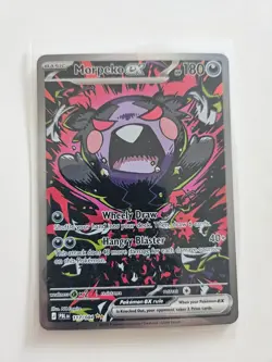 Pokemon Morpeko Ex SIR Pitch Black ME05 117/084 NM - Pack Fresh - Image 1
