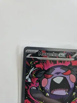 Pokemon Morpeko Ex SIR Pitch Black ME05 117/084 NM - Pack Fresh - Image 3