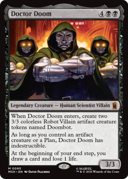 Doctor Doom 95 Foil MSH MTG - Image 1