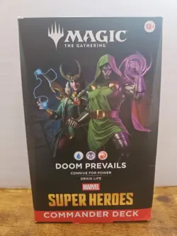 Doom Prevails Commander Deck, Magic the Gathering: Marvel Super heroes - Image 1