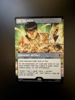 MTG Marvel Super Heroes The Ten Rings Borderless 0313 Non-Foil - Image 1