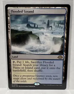 MTG Flooded Strand 0220 Modern Horizons 3 NM - Image 1