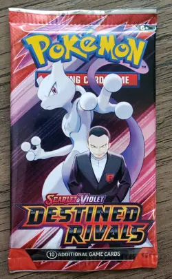 HEAVY!! 22.43 Grams!! Pokemon TCG Destined Rivals Booster Pack - Image 2