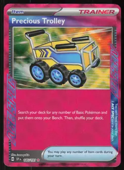 Precious Trolley 185/191 ACE SPEC Rare Surging Sparks Pokemon Holo Near Mint - Image 1