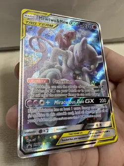 Pokemon Mewtwo & Mew GX Tag Team Black Star Promo SM191 READ DESCRIPTION - Image 5