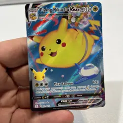 Pokemon Flying Pikachu VMAX Ultra Rare Full Art Holo 007/025 Celebrations 310 NM - Image 1