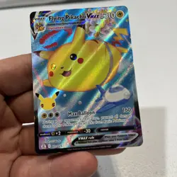 Pokemon Flying Pikachu VMAX Ultra Rare Full Art Holo 007/025 Celebrations 310 NM - Image 2