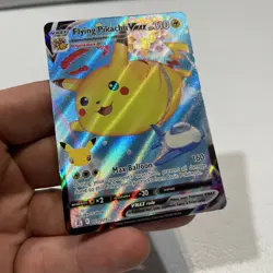Pokemon Flying Pikachu VMAX Ultra Rare Full Art Holo 007/025 Celebrations 310 NM - Image 3