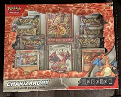 Pokemon TCG: Charizard ex Premium Collection Box - 6 Packs - Image 1