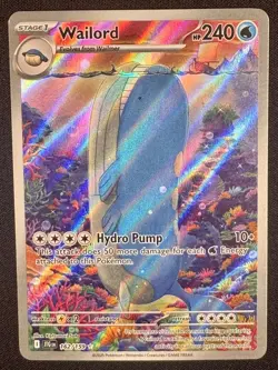 Wailord 162/159 Sv09: Journey Together Holo NM Pokemon - Image 1