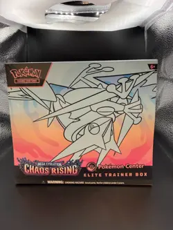 Pokemon TCG: Chaos Rising Pokemon Center Elite Trainer Box Factory Sealed ETB - Image 1