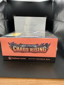 Pokemon TCG: Chaos Rising Pokemon Center Elite Trainer Box Factory Sealed ETB - Image 2