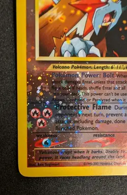 Entei - Black Star Promo #34 - Pokemon TCG (Vintage WoTC) - MP/HP - SWIRL🌀 - Image 4