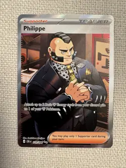Pokemon TCG Philippe Full Art 110/086 Chaos Rising Holo NM - Image 1