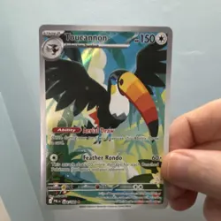 Toucannon 094/084 Full Art IR Pokemon TCG Pitch Black NM CLEAN 🔥 - Image 3