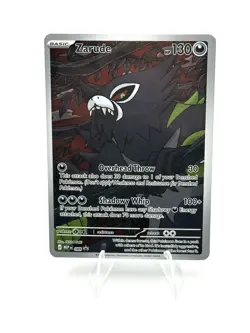 Zarude 088 Black Star Promo Pitch Black ETB Pokemon Near Mint - Image 1
