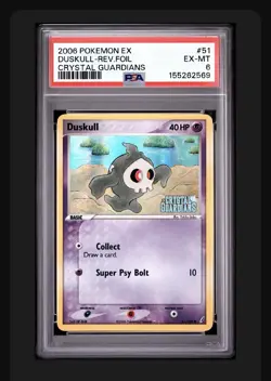 Pokemon 2005 Ex Deoxys Duskull Reverse Holo Foil #58 And Duskull 51 PSA 6 NEW CE - Image 4