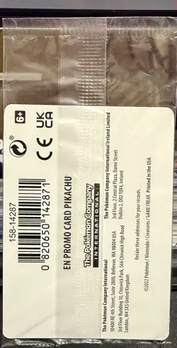 Pokemon TCG Pikachu 028/078 Pokemon GO Stamp SEALED NM - Image 2