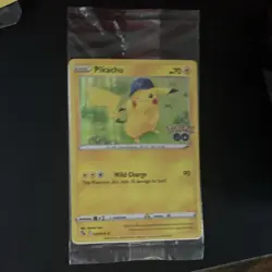 Pikachu 028/078 Pokemon Go Holo Promo Sealed NM - Image 1