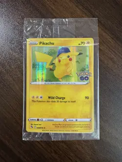 Pokemon TCG Pikachu 028/078 Pokemon GO Holo Rare ENG Sealed - Image 1