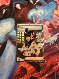 Emma 107/086 Full Art Pokemon TCG Chaos Rising NM - Image 1