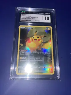CGC 10 Pikachu GG30/GG70 Crown Zenith Galarian Gallery Pokemon 2023 - Image 2