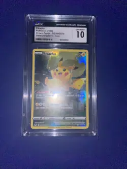 CGC 10 Pikachu GG30/GG70 Crown Zenith Galarian Gallery Pokemon 2023 - Image 3