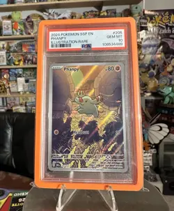 Pokemon Phanpy Surging Sparks 205/191 Illustration Rare PSA 10 Gem Mint - Image 1