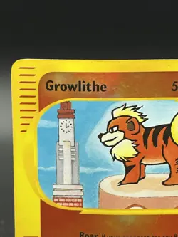 Growlithe 080/147 Aquapolis Reverse Holo Common Basic 50 HP English - Image 3