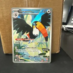 Toucannon 094/084 IR Me05: Pitch Black Pokemon Near mint ships fast - Image 1