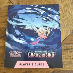 Pokemon TCG Chaos Rising Players Guide New Unused - Image 1