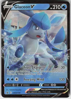 Glaceon V SWSH196 Promo Sword & Shield Promo Near Mint - Image 1