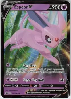 Espeon V SWSH201 Promo Sword & Shield Promo Near Mint - Image 1